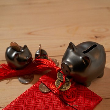【GOLDENPIG】招財金豬 伍 霧鎳黑