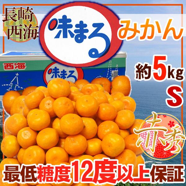 長崎県産　味まるみかん　L　約2.5kg　秀品