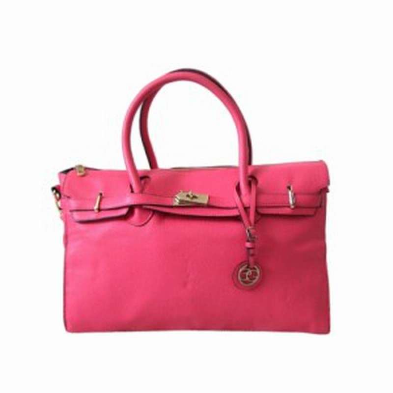 Egoist エゴイスト 2way ドレスバッグ ピンク ショルダーバッグ チャーム付 1066 中古 通販 Lineポイント最大1 0 Get Lineショッピング