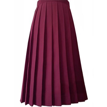 日系不良jk制服超長百褶裙 半身裙黑學院COS水手服校服高腰中長裙