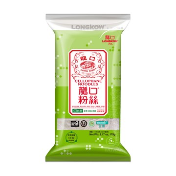 龍口 純翠粉絲 復刻版五把裝  175g  1包