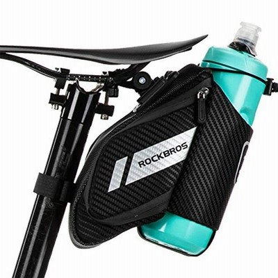Rockbros ロックブロス 自転車 サドルバッグ ボトルホルダー ロードバイク バッグ 防水 大容量 小物収納 水筒入れ付き 軽量 反射 通販 Lineポイント最大get Lineショッピング