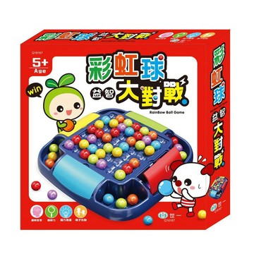 【世一】彩虹球益智大對戰 Q18167 教具桌遊益智遊戲