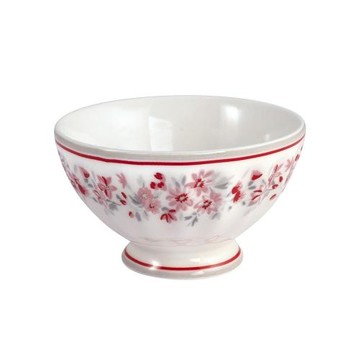 丹麥GreenGate Emberly white法式拿鐵碗 M