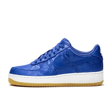 AIR FORCE 1 LOW CLOT BLUE SILK