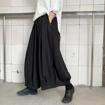 【巴黎精品】現貨+預購 寬管褲休閒長褲男寬褲寬鬆長褲落地褲-日系闊腿褲個性寬鬆男褲子a1an17