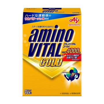 日本味之素aminoVITAL® GOLD 黃金級胺基酸 (4.7克 * 14小包)