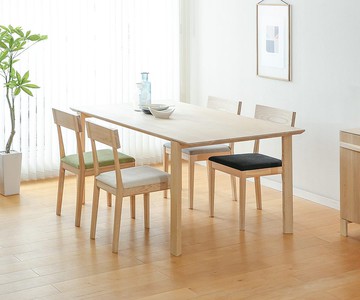 旭川家具 wood work SORIDOME 餐桌