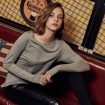 【8:AT】長袖上衣 M-XL(百搭灰)