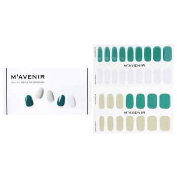 Mavenir Mavenir 指甲貼 (繽紛顏色) - # Deep In The Green Nail 32pcs-美容工具