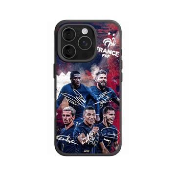 iPhone 16 Pro SolidX 黑 - FFF - France National team - Signatures 2