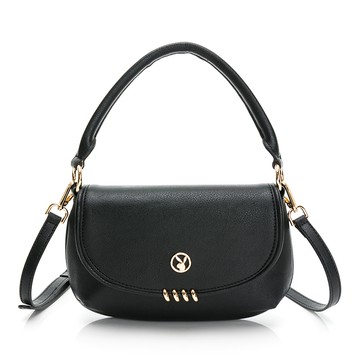 PLAYBOY - 手提包附長背帶  Flat系列 - 黑色