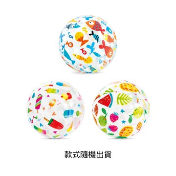 [家速配]【泳具】20吋海灘球(適用年齡：3歲以上)-款式隨機出貨