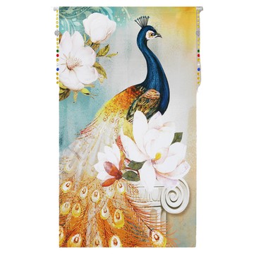 命運好好玩 李玉珮 富貴迎門布簾  150 x 85cm  吉祥孔雀 多色