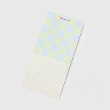 (長) 雙格棋盤格 | 便利貼