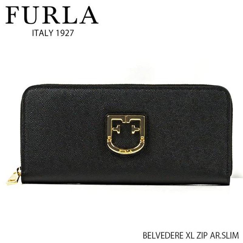 FURLA フルラ BELVEDERE XL ZIP AR SLIM レディース 長財布 ラウンド