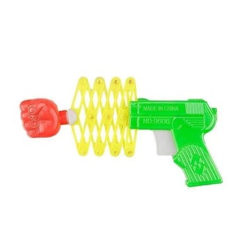 趣味伸縮拳頭玩具槍 搞笑惡搞道具 彈射拳頭伸縮玩具 安全耐玩 兒童搞怪禮物