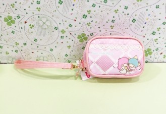 【震撼精品百貨】Little Twin Stars KiKi&LaLa 雙子星小天使~雙子星零錢包附繩#88068