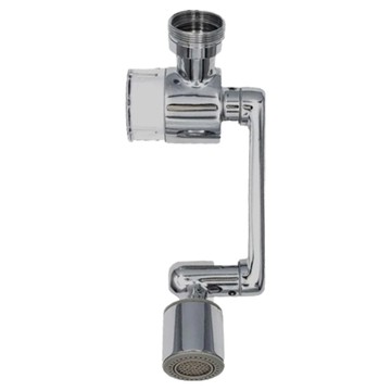 LEADER 麗達 水龍頭調整器 可旋機械水龍頭延伸管 E03 過濾款 185g 銅電鍍  6 x 16cm  1個