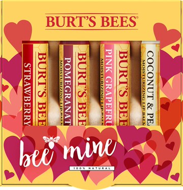 Burt's Bees Bee Mine Lip Balm 4-Pack 4 Lip Balm
