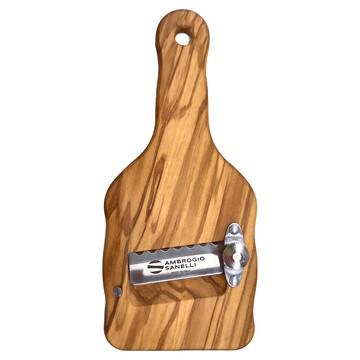 AMBROGIO SANELLI 山里尼 木質松露刨刀 波浪刀 橄欖木 97g 義大利製  1個