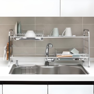 i-nex Muse Union 碗盤瀝水架 Compact B  2層  1個  不鏽鋼