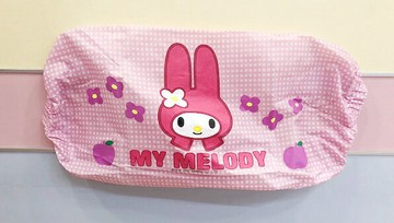 【震撼精品百貨】My Melody 美樂蒂 冷氣機套 粉白 震撼日式精品百貨