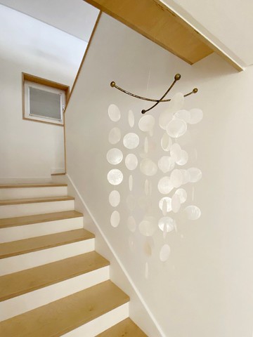 預製 |挪威森林_白色(S)圈|殼牌風鈴手機| #0-337