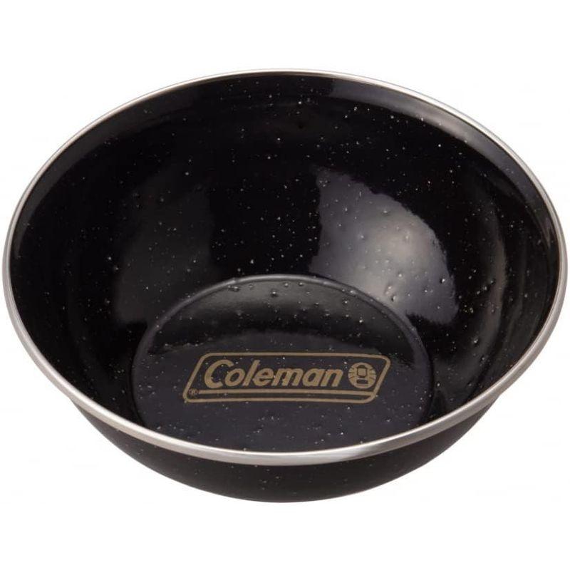 Coleman(コールマン) キャンプ 食器 エナメルボウル ブラック 4枚セット 2000039152