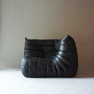 LIGNE ROSET TOGO 轉角沙發 科技皮革-黑色