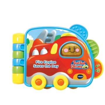 Vtech - 嘟嘟車生活翻翻書-消防車