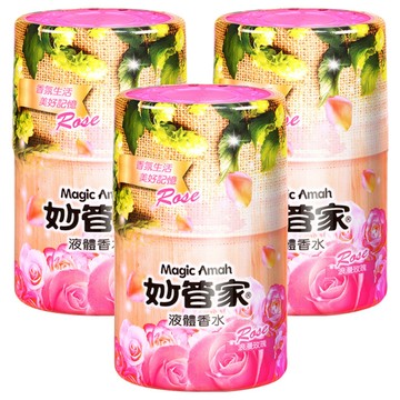 Magic Amah 妙管家 液體香水 - 浪漫玫瑰 持久淡雅芳香  400ml  3瓶