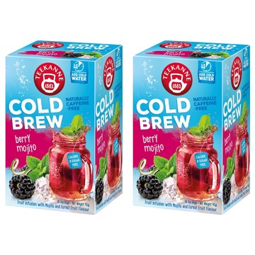 TEEKANNE 恬康樂 COLD BREW 冷泡茶系列 莓果特調茶  2.5g  2套  18個裝