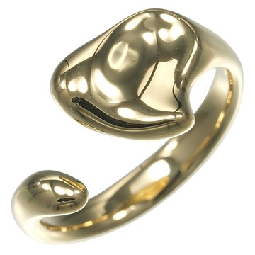 【日本直送】蒂芬妮 滿心戒指 15 號 K18YG 黃金 約 6.45g TIFFANY&Co.【二手】A 級