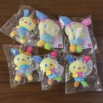 人氣新品💕花小兔周邊 花小兔吊飾 三麗鷗 日系心扣花小兔毛絨公仔 玩偶 包包掛件 卡通兔子掛飾 鑰匙扣 玩具