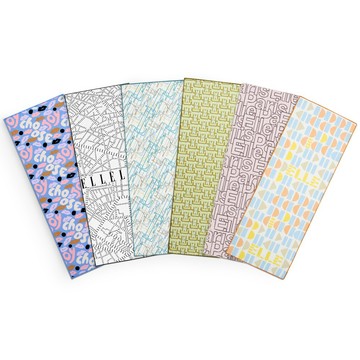 【ELLE】(2條組)抗菌印花神奇自黏包頭巾(內附洗衣袋) 36*100cm EL901 瞬間吸水 不易勾紗不掉絮