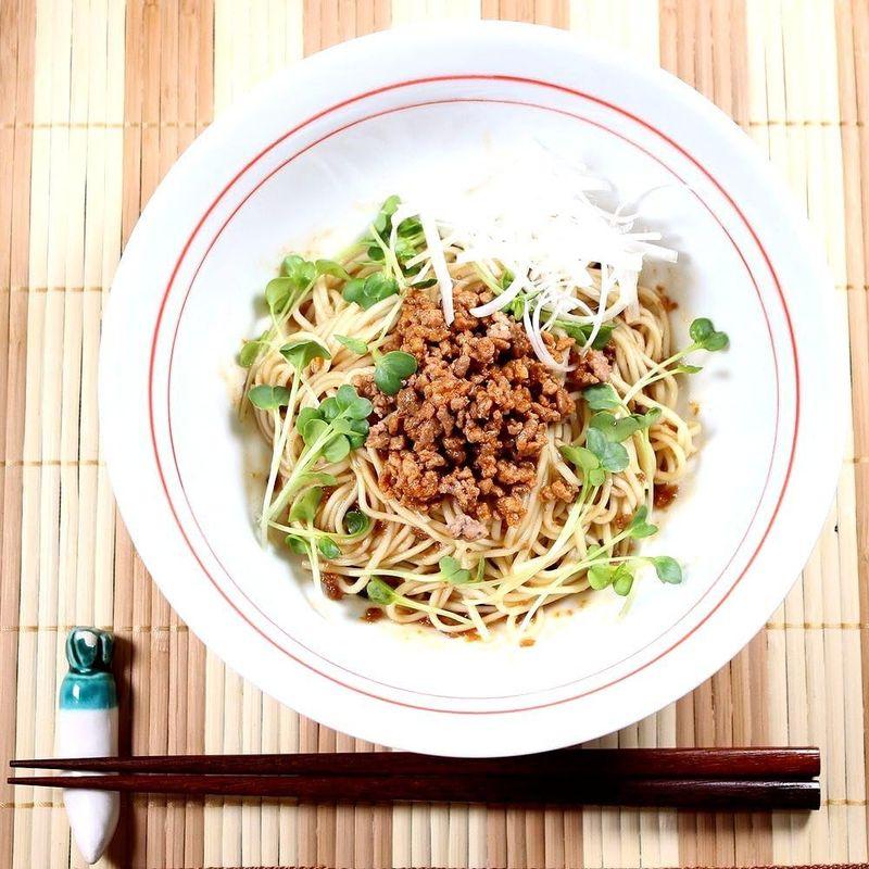 冷やし(汁なし)担々麺（6人前）汁なし混ぜ麺タイプ 豆板醤とろみダレ