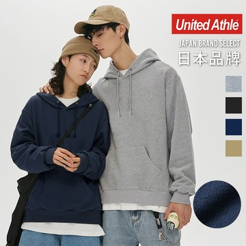 United Athle 日牌純棉毛巾布內裏連帽t恤10oz 5214 01 Ua5214 4色免運 蝦皮商城 Line購物