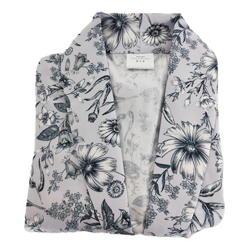 SAVAMUNT 賽芙嫚 蘭精天絲莫代爾極親膚開襟綁帶睡袍  110 x 65cm  藏花綠