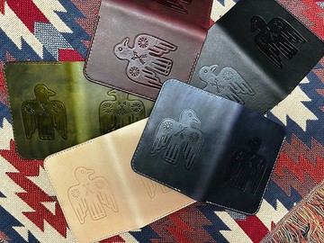 【山雨製作】Navajo 雷鳥皮革護照套