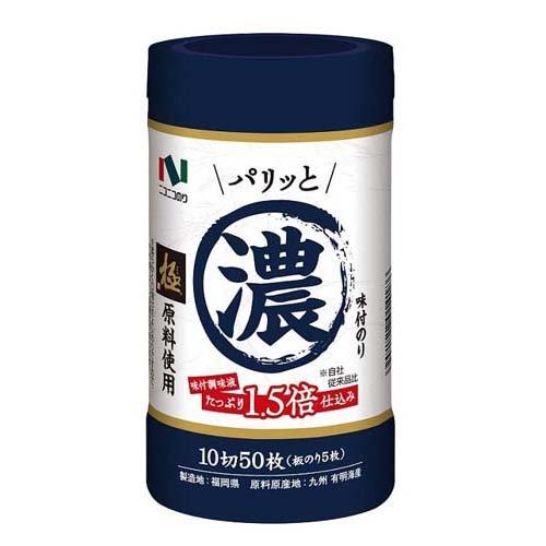 ニコニコのり 濃い味 極 卓上 10切50枚入