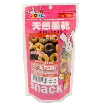 倉鼠磨牙點心PINKIN美味甜甜圈小動物美味點心鼠兔點小鼠點心黃金鼠鼠點心兔點心兔零食小動物磨牙零食點心【圓肚精靈家族】