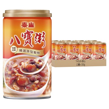 TAISUN 泰山 八寶粥禮盒  330g  12罐