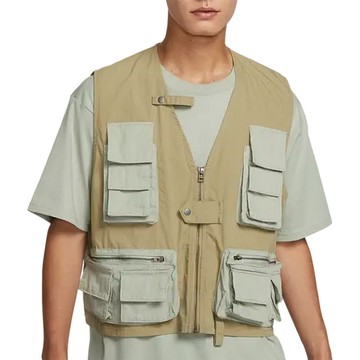 【NIKE】AS M NL UTILITY VEST 男 其他背心 綠色-FN3215276