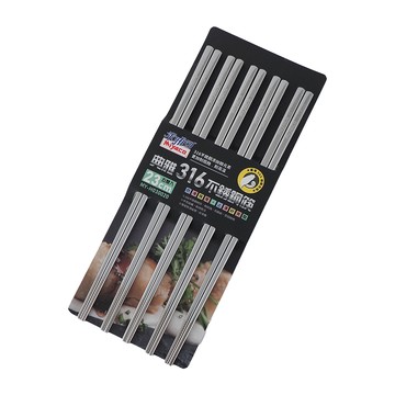 米雅可典雅316不鏽鋼筷-23cm-5雙入X2組