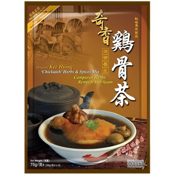 五色優食 馬來西亞 奇香 雞骨茶 70g 純素 南洋料理 懶人料理 參須湯人參湯料包 防疫美食 肉骨茶可參考 娘惹風味
