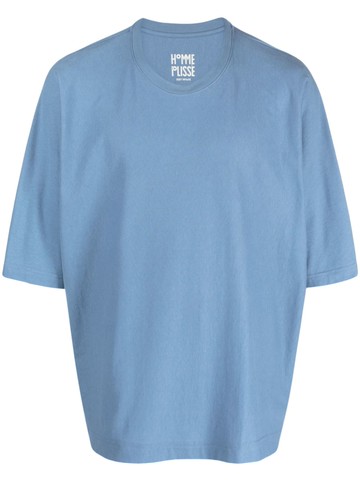 Homme Plissé Issey Miyake - Release-T 1 cotton T-shirt - men - Cotton - 2 - Blue