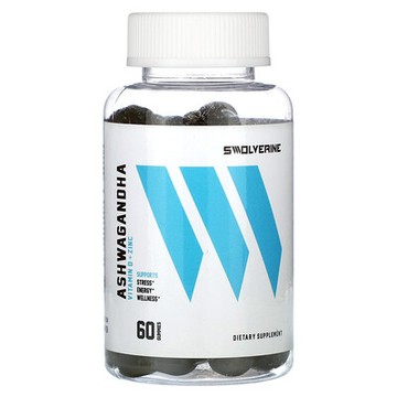 Swolverine, 南非醉茄，60 粒軟糖