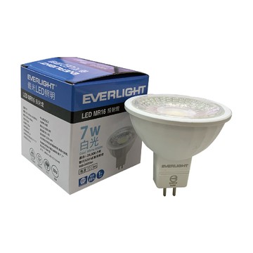 6入 EVERLIGHT億光 LED 7W 黃光 全電壓 MR16杯燈