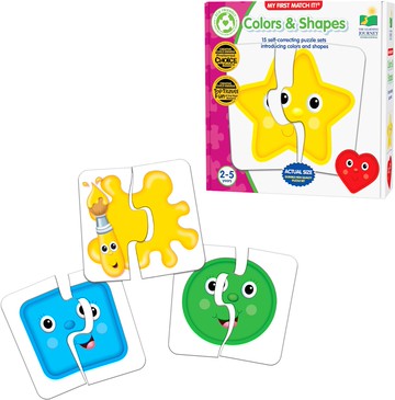 [4美國直購] The Learning Journey: My First Match It - Colors and Shapes #115275 B00HX9VZ6O